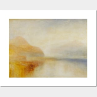 Inverary Pier, Loch Fyne- Morning by J.M.W. Turner Posters and Art